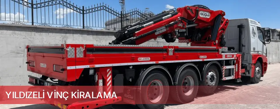 Yıldızeli İlçemi Vinç Kiralama
